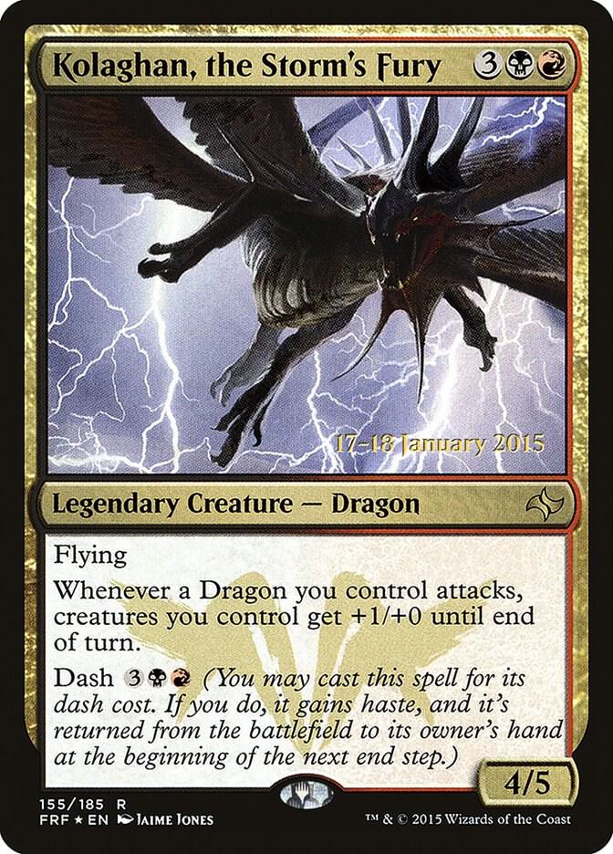 Kolaghan the Storms Fury 155s/43 (Prerelease Cards)  - Foil | Good Games Modbury