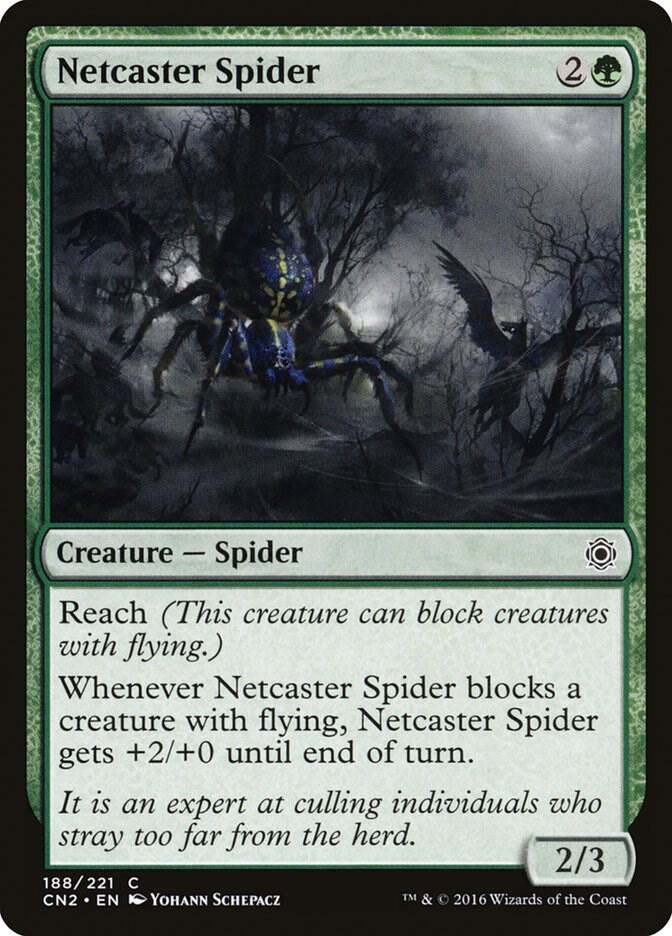 Netcaster Spider 188/221 (Conspiracy: Take the Crown)  - Foil | Good Games Modbury