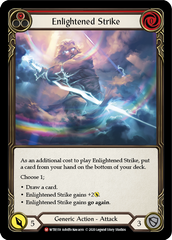 Enlightened Strike [U-WTR159] (Welcome to Rathe Unlimited)  Unlimited Rainbow Foil | Good Games Modbury