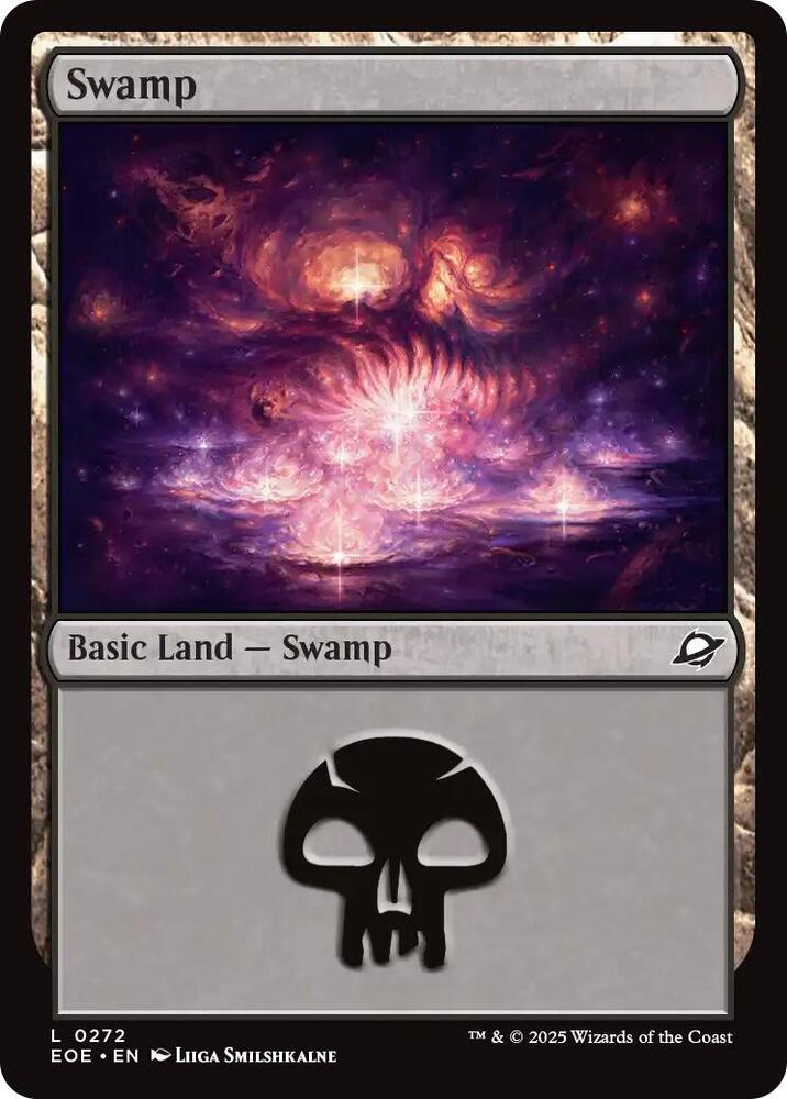 Swamp 272 (Edge of Eternities)  - Foil | Good Games Modbury