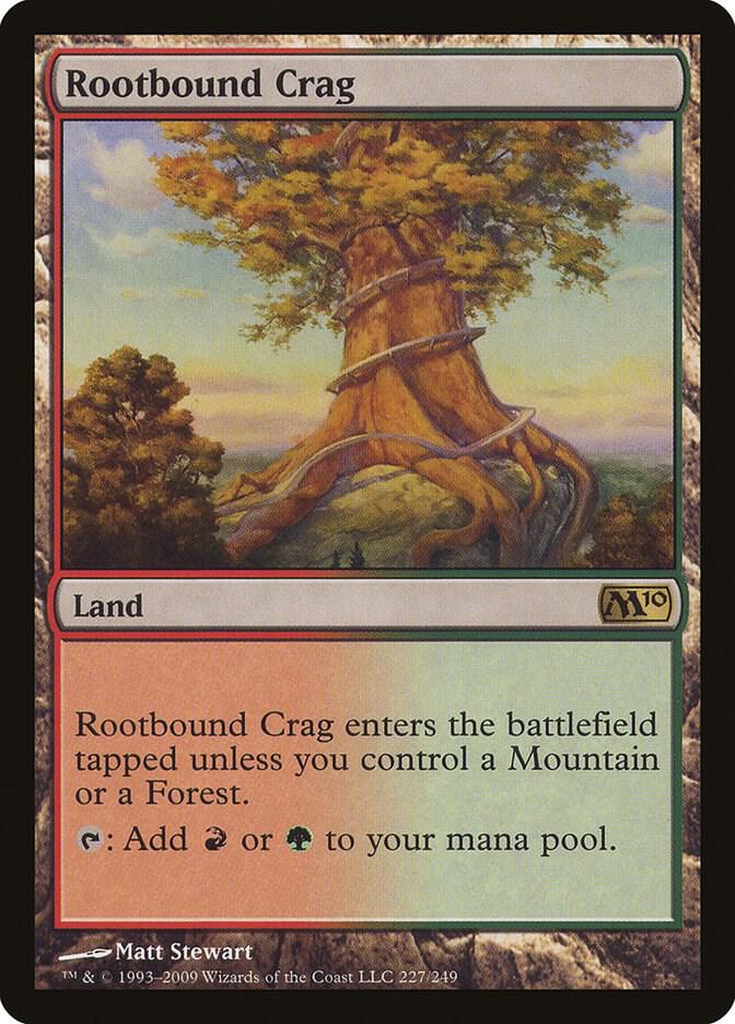 Rootbound Crag 227 (Magic 2010 (M10))  | Good Games Modbury