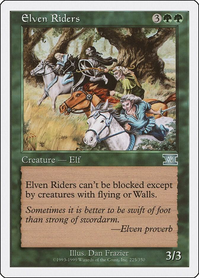 Elven Riders 225/350 (Classic Sixth Edition)  | Good Games Modbury