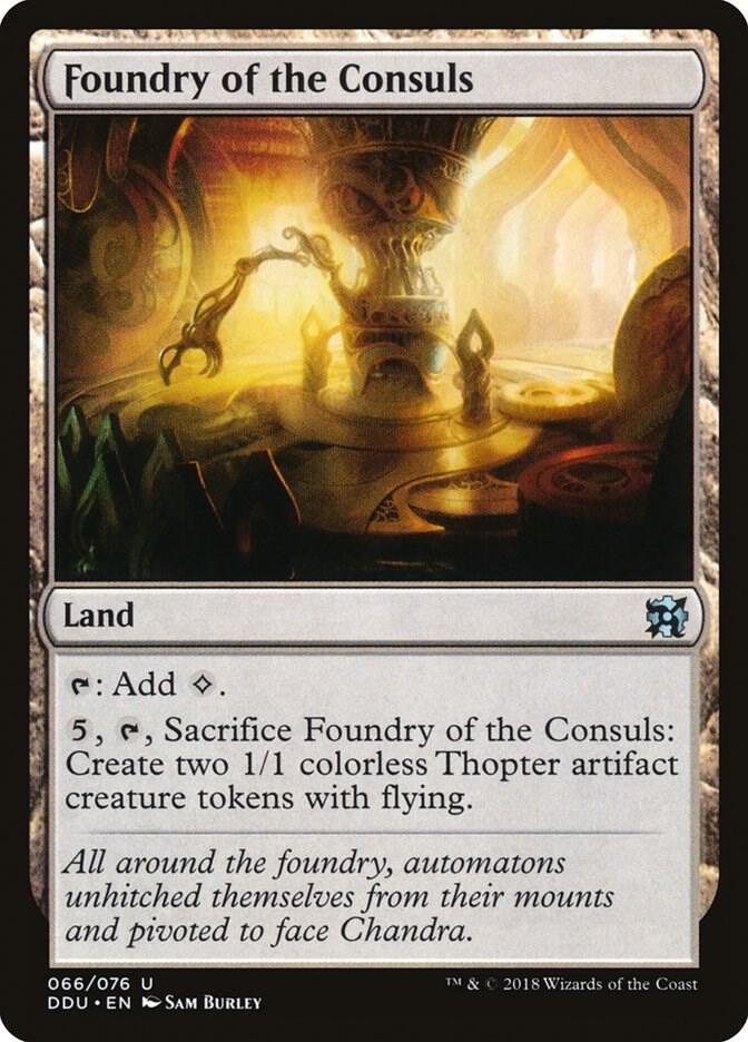 Foundry of the Consuls 66/76 (Duel Decks: Elves vs. Inventors)  | Good Games Modbury