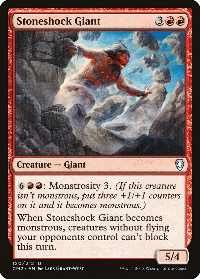 Stoneshock Giant 120/312 (Commander Anthology Volume II)  | Good Games Modbury