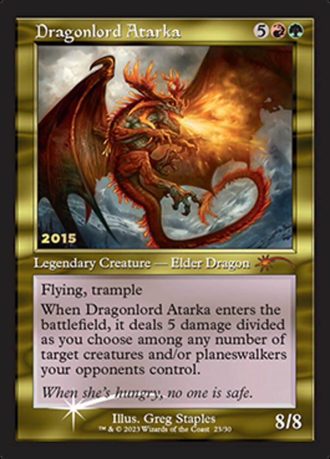 Dragonlord Atarka [30th Anniversary Promos] | Good Games Modbury