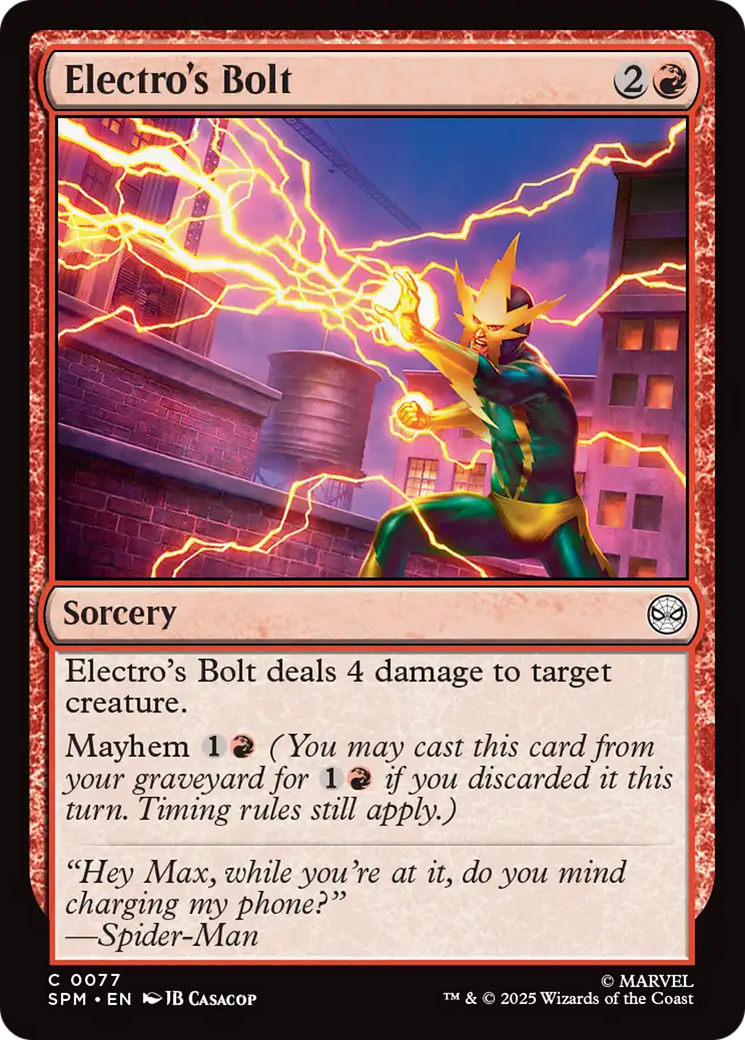Electro's Bolt [Marvel's Spider-Man] | Good Games Modbury