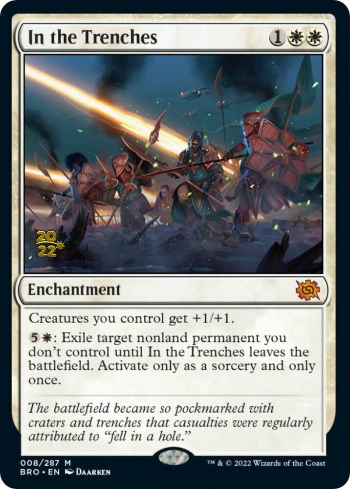 In the Trenches 8s/169 (Prerelease Cards)  - Foil | Good Games Modbury