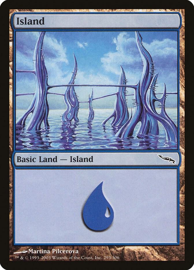 Island 293/306 (Mirrodin)  | Good Games Modbury
