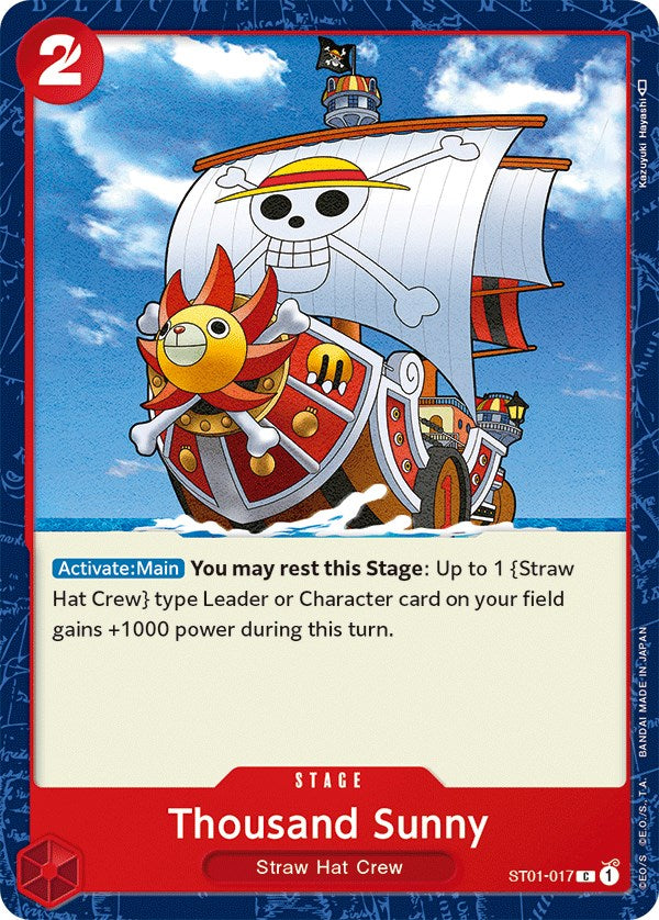 Thousand Sunny [Starter Deck: Straw Hat Crew] | Good Games Modbury