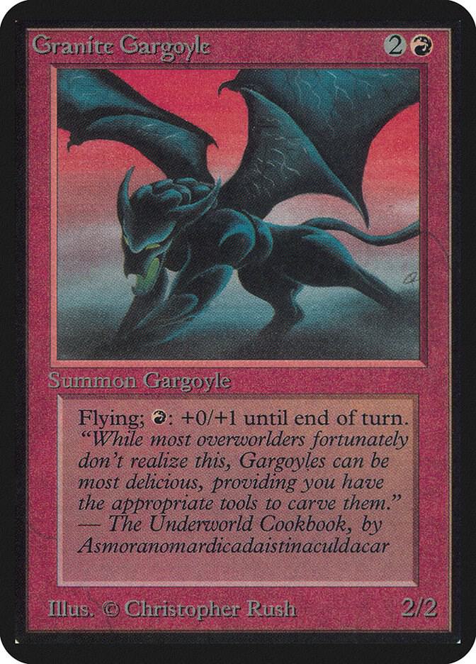 Granite Gargoyle 155/295 (Alpha Edition)  | Good Games Modbury