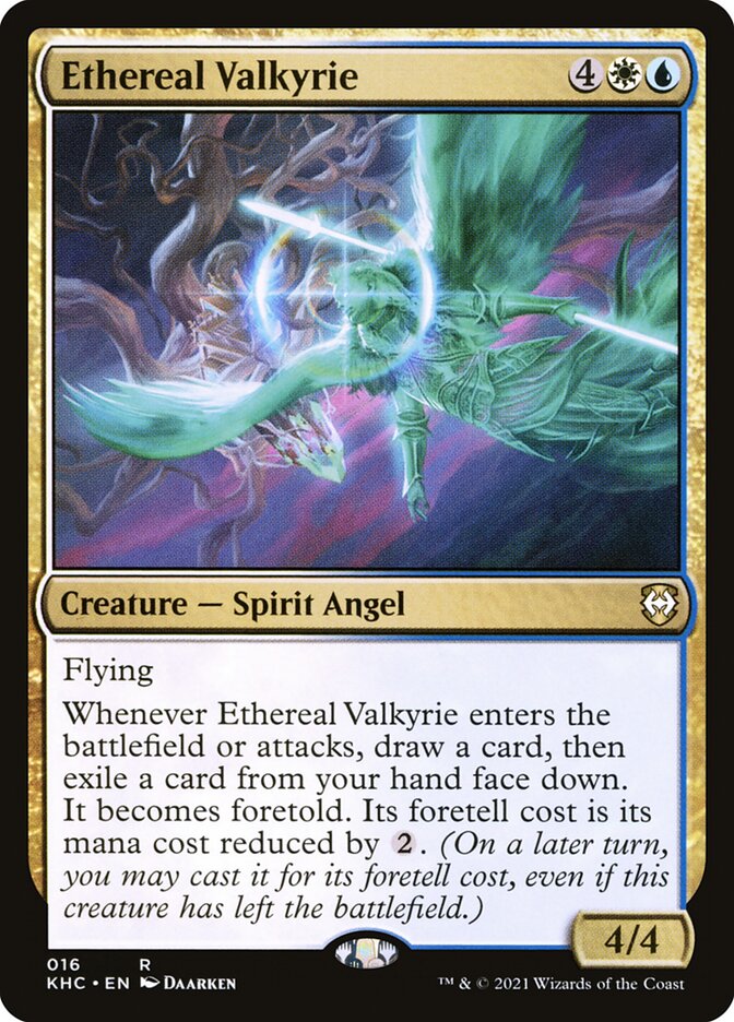 Ethereal Valkyrie 16/1 (Commander: Kaldheim)  | Good Games Modbury