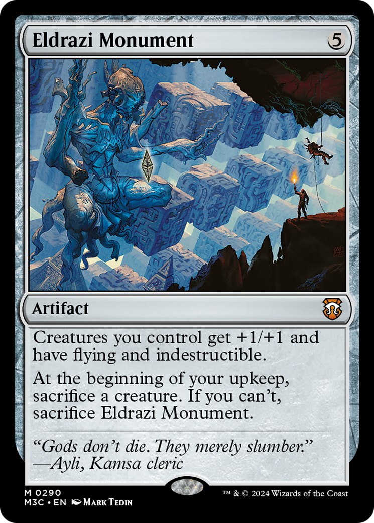 Eldrazi Monument (Ripple Foil) [Modern Horizons 3 Commander] | Good Games Modbury