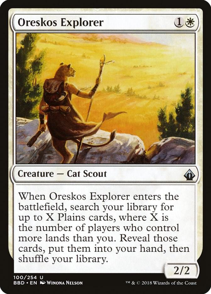 Oreskos Explorer 100/254 (Battlebond)  - Foil | Good Games Modbury