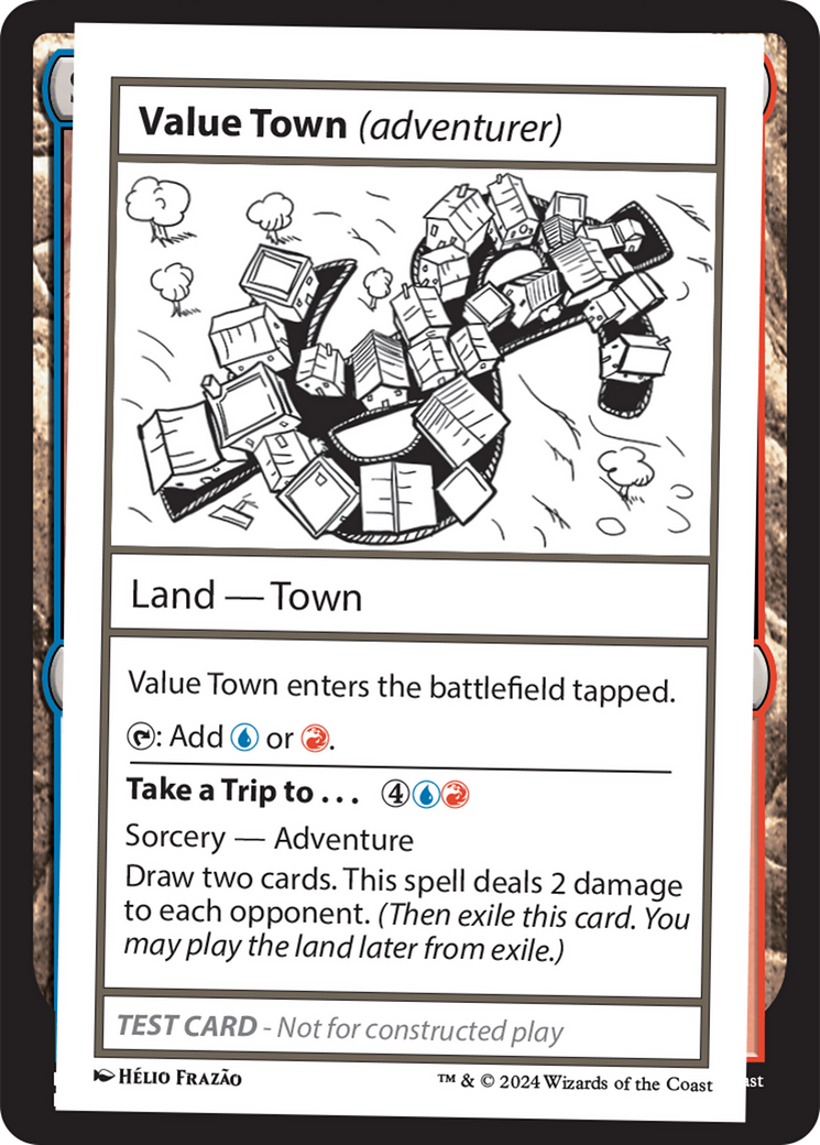 Value Town (adventurer) [Mystery Booster 2 Playtest Cards] | Good Games Modbury