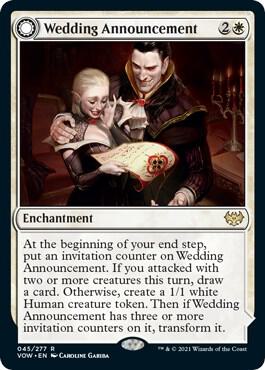 Wedding Announcement 45/277 (Innistrad: Crimson Vow)  | Good Games Modbury
