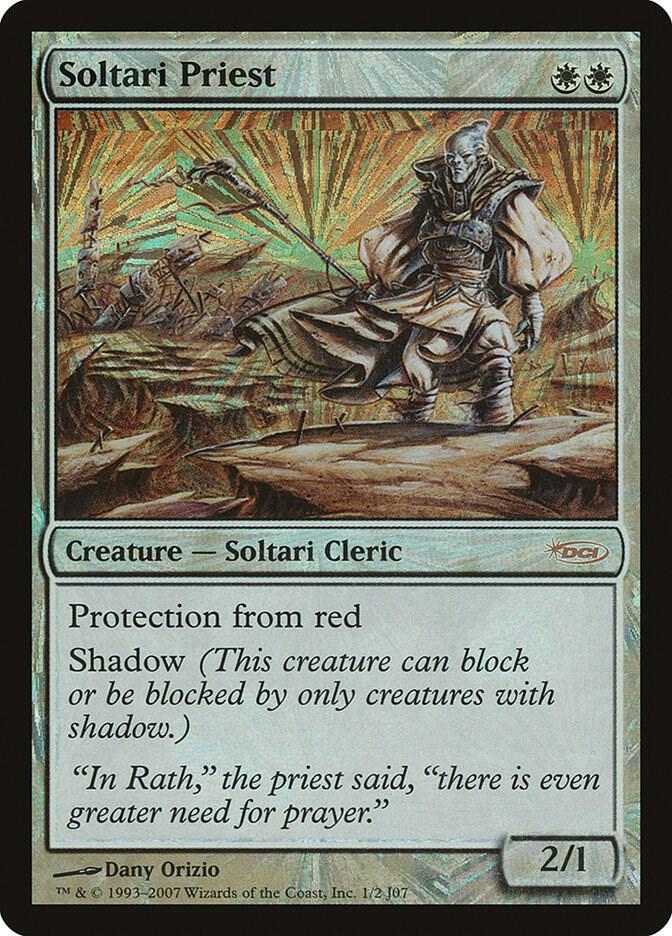 Soltari Priest [Scholarship] 14/350 (Junior Series Promos)  - Foil | Good Games Modbury