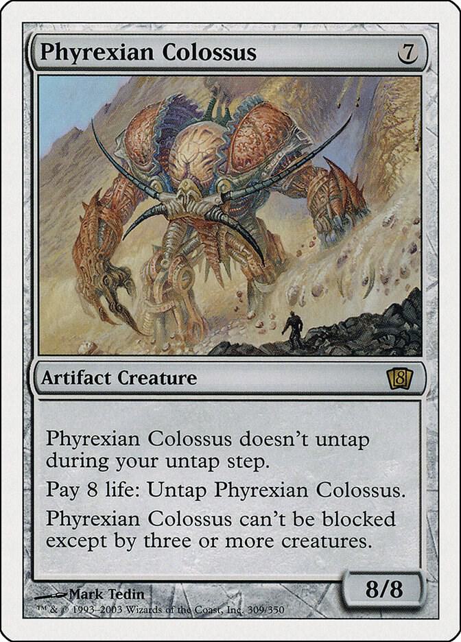Phyrexian Colossus 309/350 (8th Edition)  | Good Games Modbury