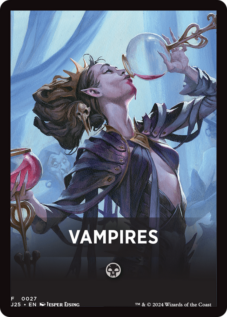 Vampires Theme Card [Foundations Jumpstart Front Cards] | Good Games Modbury