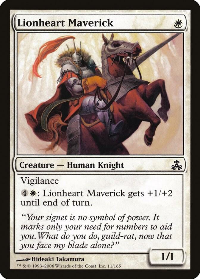 Lionheart Maverick 11/165 (Guildpact)  | Good Games Modbury