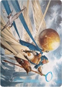 Linvala, Shield of Sea Gate Art Card [Zendikar Rising Art Series] | Good Games Modbury