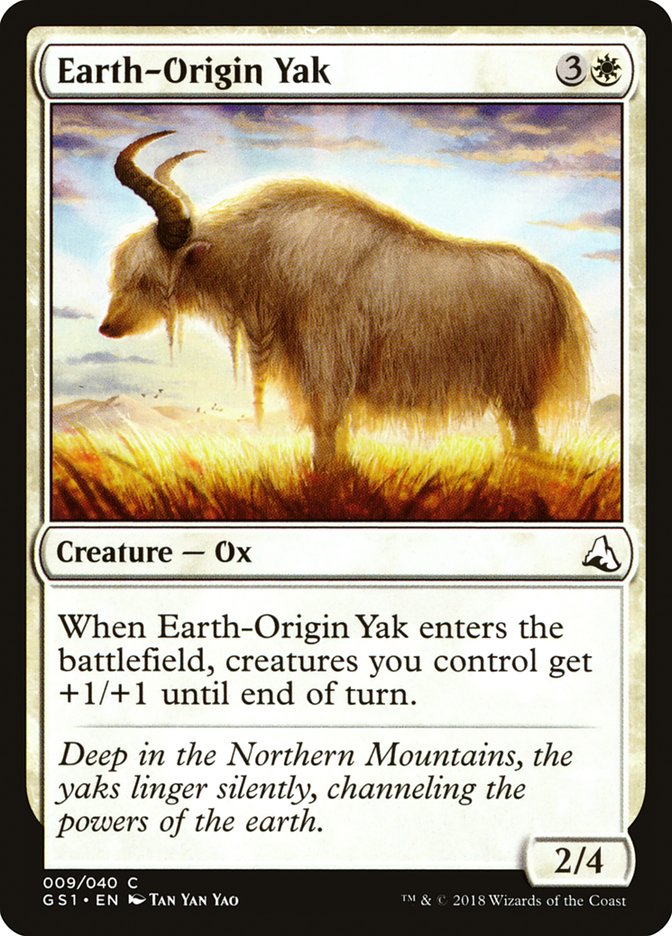 Earth-Origin Yak 9/40 (Global Series Jiang Yanggu & Mu Yanling)  | Good Games Modbury