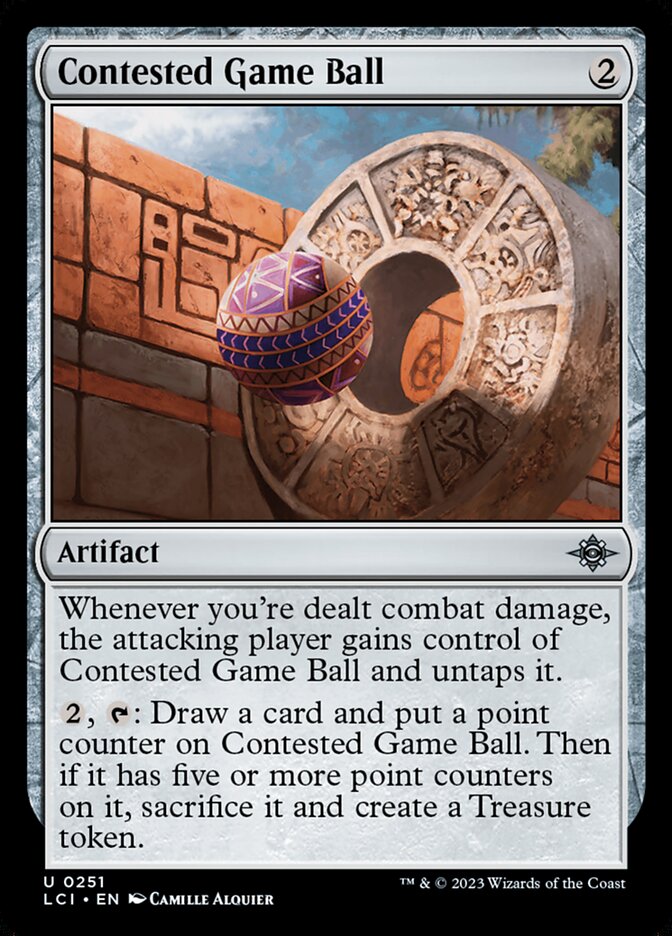 Contested Game Ball 251/291 (The Lost Caverns of Ixalan)  - Foil | Good Games Modbury