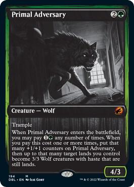 Primal Adversary 194/534 (Innistrad: Double Feature)  - Foil | Good Games Modbury