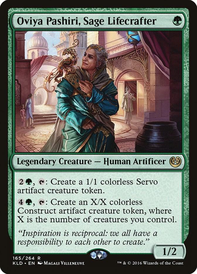 Oviya Pashiri, Sage Lifecrafter 165/264 (Kaladesh)  | Good Games Modbury