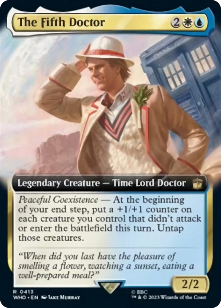 The Fifth Doctor (Extended Art) [Doctor Who] | Good Games Modbury