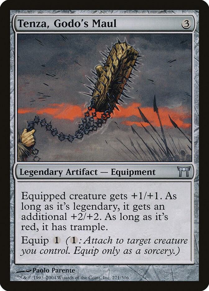 Tenza, Godo's Maul 271/306 (Champions of Kamigawa)  - Foil | Good Games Modbury