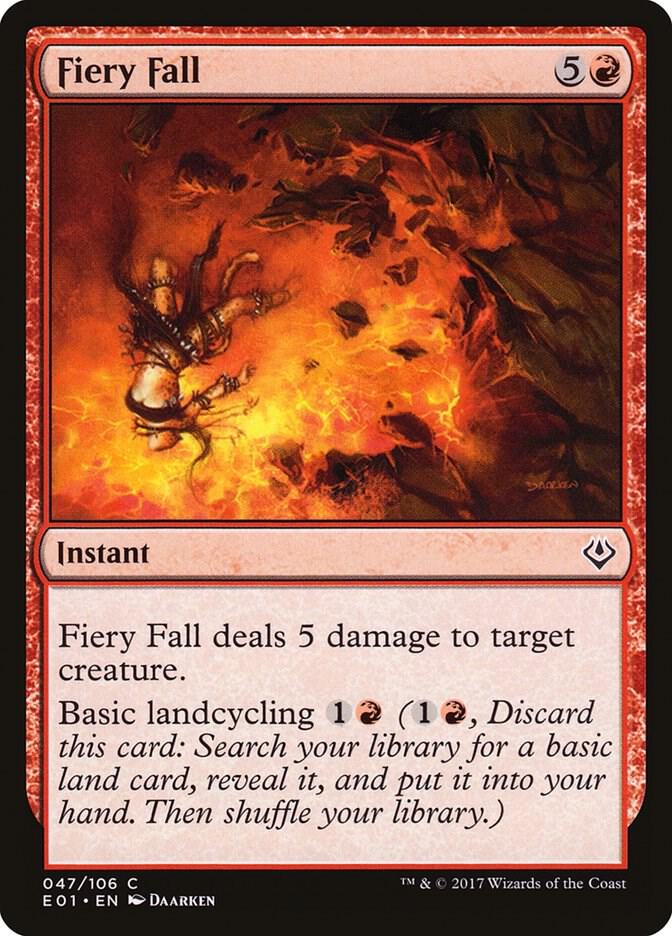 Fiery Fall 47/106 (Archenemy: Nicol Bolas)  | Good Games Modbury