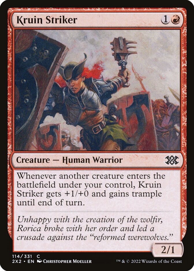 Kruin Striker 114/331 (Double Masters 2022)  - Foil | Good Games Modbury