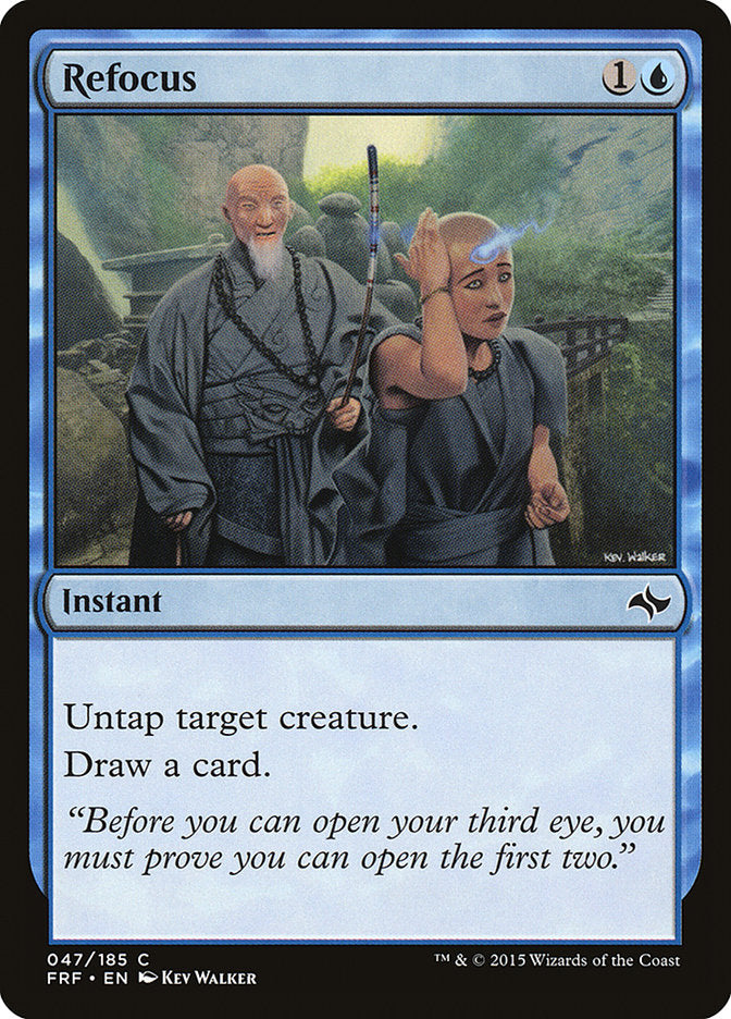 Refocus 47/185 (Fate Reforged)  - Foil | Good Games Modbury