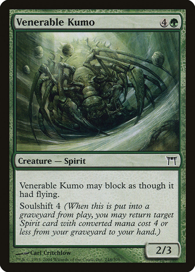 Venerable Kumo 248/306 (Champions of Kamigawa)  | Good Games Modbury
