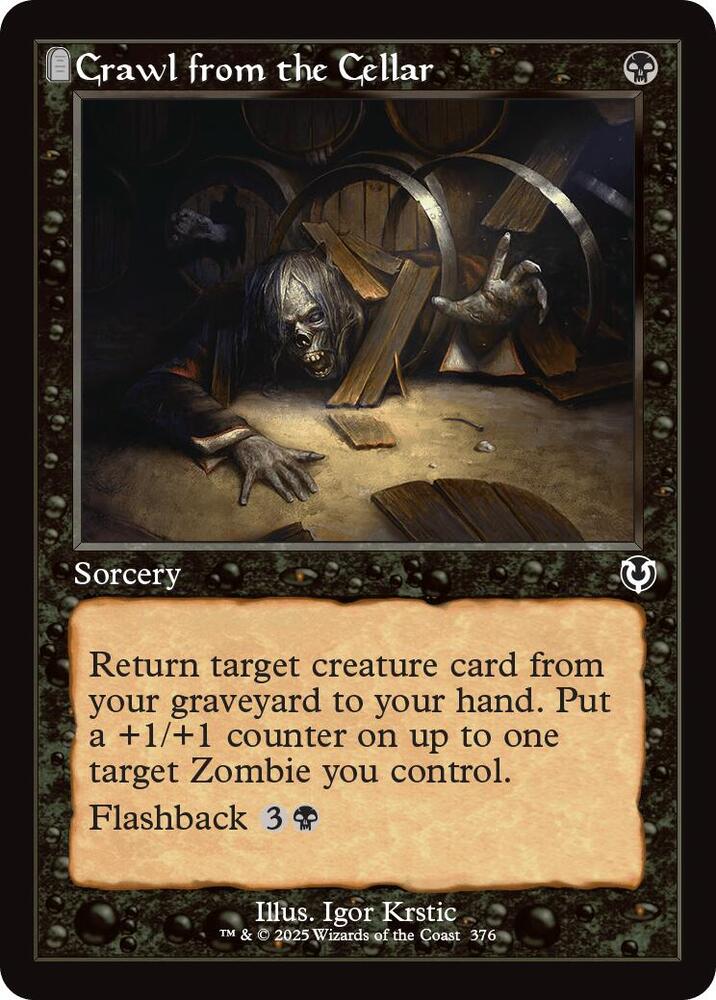 Crawl from the Cellar 376/287 (Innistrad Remastered)  - Retro Foil | Good Games Modbury