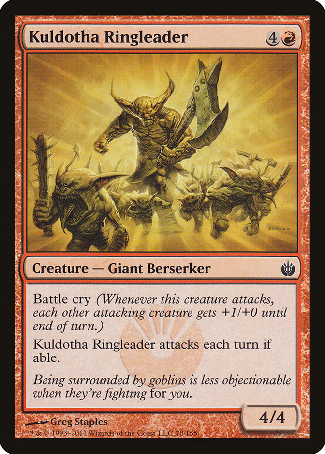 Kuldotha Ringleader 70/155 (Mirrodin Besieged)  - Foil | Good Games Modbury