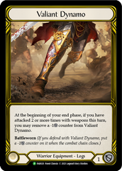 Valiant Dynamo (Golden) [FAB020] (Promo)  Cold Foil | Good Games Modbury