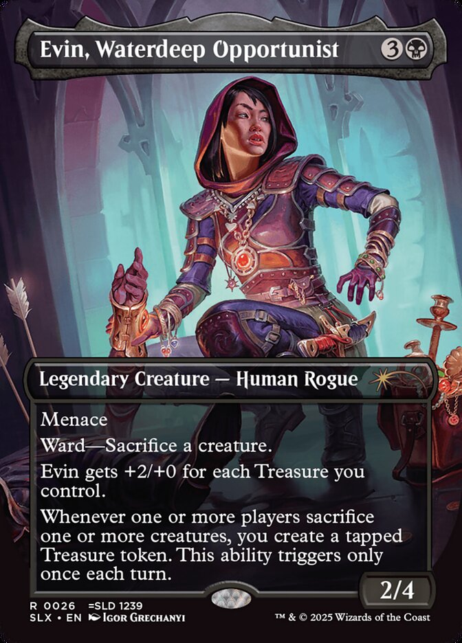 Evin, Waterdeep Opportunist 26/32 (SLX Cards)  | Good Games Modbury