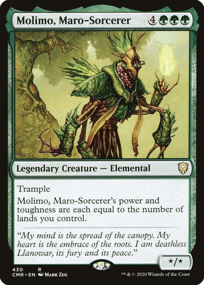 Molimo, Maro-Sorcerer 430/361 (Commander Legends)  | Good Games Modbury