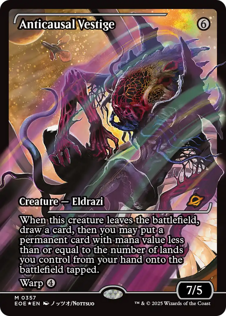 Anticausal Vestige (Showcase) [Edge of Eternities] | Good Games Modbury