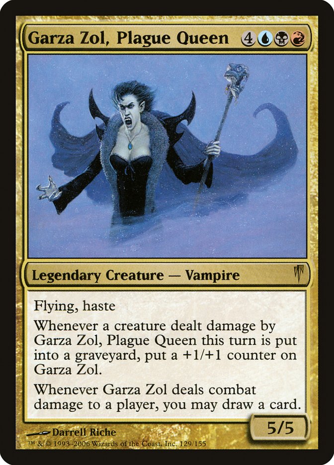 Garza Zol, Plague Queen 129/155 (Coldsnap)  - Foil | Good Games Modbury