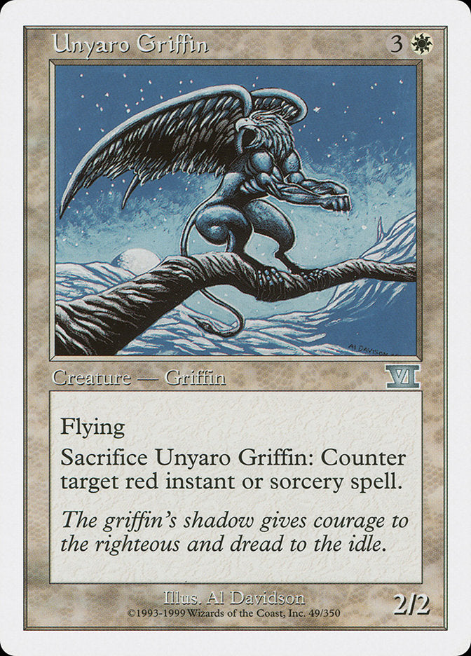 Unyaro Griffin 49/350 (Classic Sixth Edition)  | Good Games Modbury