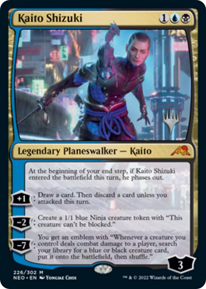Kaito Shizuki 226 (Promo Pack: Kamigawa: Neon Dynasty)  | Good Games Modbury