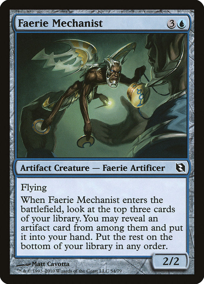 Faerie Mechanist [Duel Decks: Elspeth vs. Tezzeret] | Good Games Modbury
