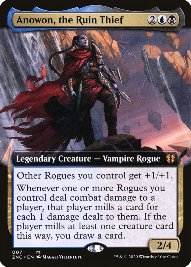 Anowon, the Ruin Thief 7/142 (Commander: Zendikar Rising)  - Extended Art Foil | Good Games Modbury