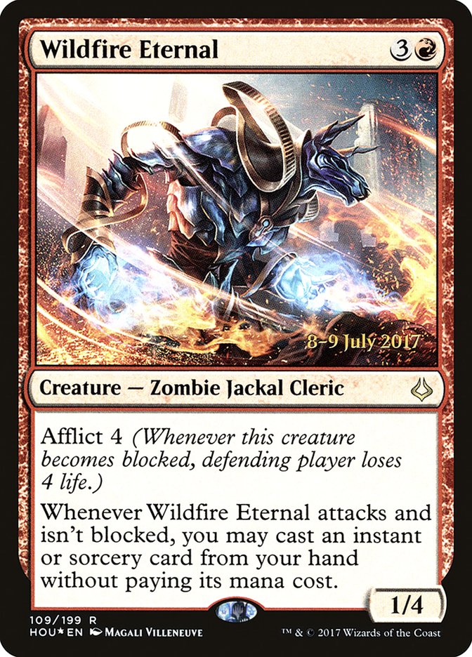 Wildfire Eternal [Hour of Devastation Prerelease Promos] | Good Games Modbury