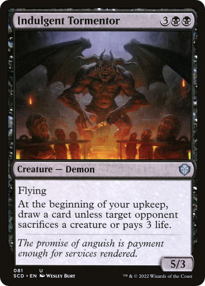 Indulgent Tormentor 81 (Starter Commander Decks)  | Good Games Modbury