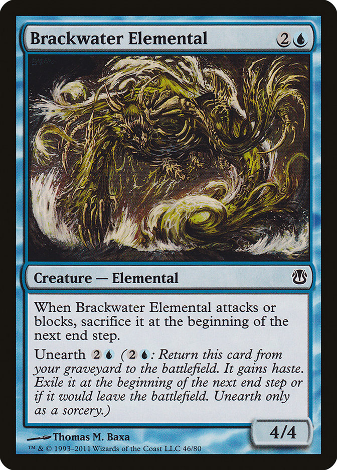 Brackwater Elemental 46/80 (Duel Decks: Ajani vs. Nicol Bolas)  | Good Games Modbury