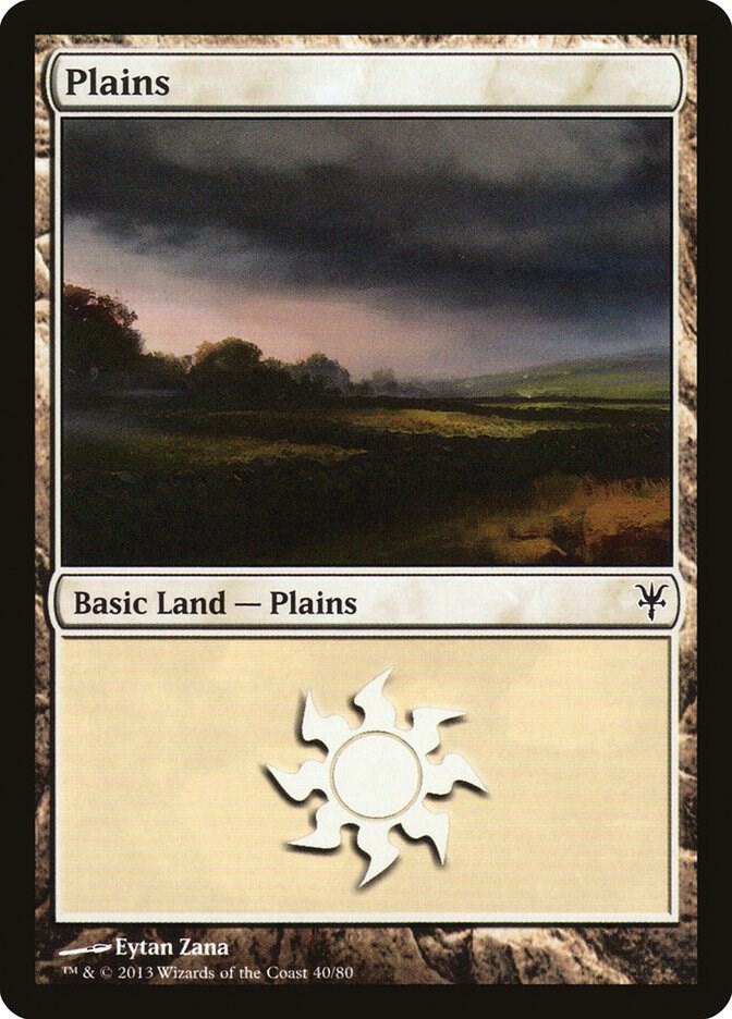 Plains 40 40/80 (Duel Decks: Sorin vs. Tibalt)  | Good Games Modbury