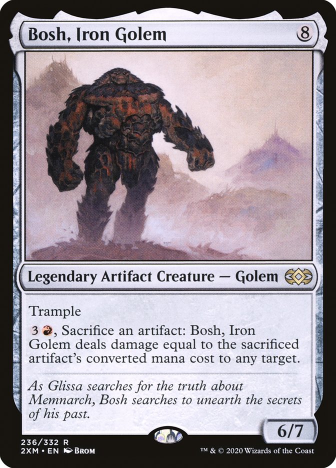 Bosh, Iron Golem [Double Masters] | Good Games Modbury